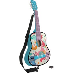 Lexibook Disney Stitch Stitch Acoustic Guitar In Wood-31''/78Cm K2000D 3380743107608