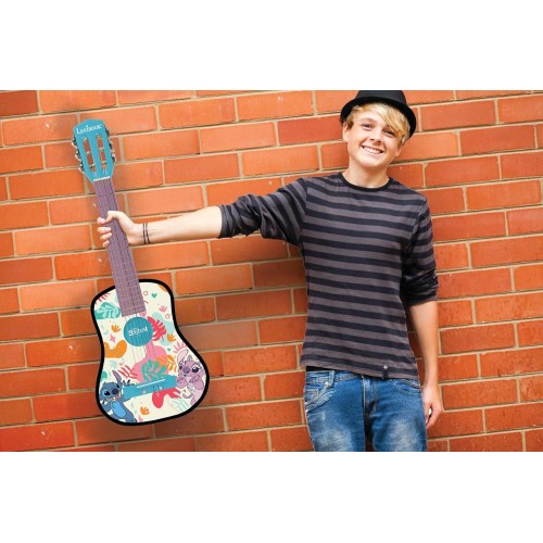 Lexibook Disney Stitch Stitch Acoustic Guitar In Wood-31''/78Cm K2000D 3380743107608