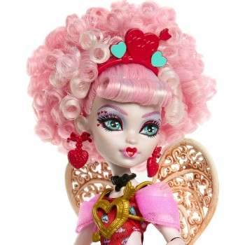 Mattel Monster High Scary Sweet Birthday Cupid Asteria Doll In Party Dress With Balloon & Gift JBG77 194735259878