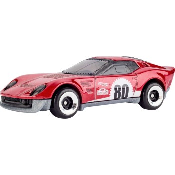 Hot Wheels Core Mattel 80Th Anniversary 5-Pack Of 1:64 Scale Toy Cars With Collectible Deco JGK08 194735315789