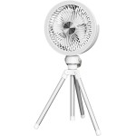 Platinet Ανεμιστήρας Επαναφορτιζόμενος Wireless Desk Fan USB Με Φωτισμό Λευκό PRDF0556 5907595460552