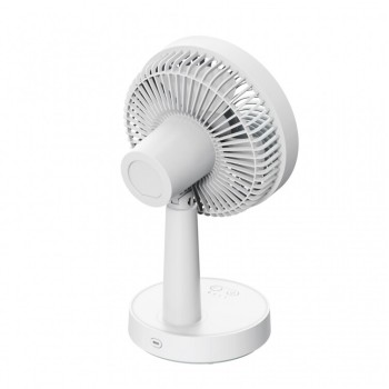 Platinet Wireless Desk Fan USB With Lightning White PRDF0536 PRDF0536 5907595460545