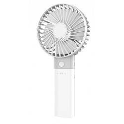 Platinet Rechargeable Desk Fan With Powerbank 4000 Mah White PRDF6107 5907595452373