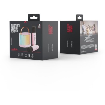 Maxlife Σύστημα Με Ασύρματα Μικρόφωνα MXKS-200 Σε Ροζ Χρώμα Bluetooth MXKS-200PINL 5907457738706