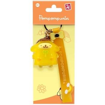 Yume Hello Kitty Keychain & Strap Raincoat Series Pompompurin 11723 4895217517238