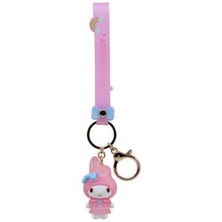 Yume Hello Kitty Keychain & Strap Raincoat Series My Melody 11724 4895217517245