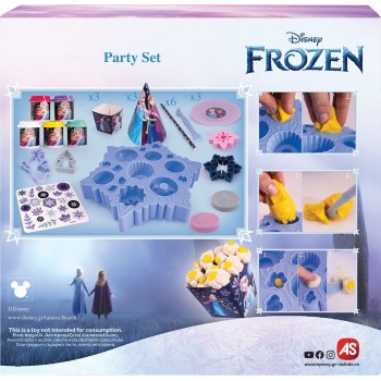 As company Disney Frozen As Plasticine Frozen Party With 5 Jars 250g for 3+ Years 1045-03619 5203068036195