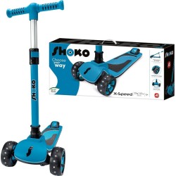 As company Shoko Baby Skateboard X-Speed With 3 Wheels In Blue For 4+ Years 5004-50526 5203068505264