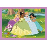 Clementoni παιδικό παζλ 4 in 1 super color disney princess 12-16-20-24 τμχ 1200-21746 8005125217465