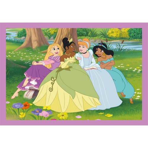 Clementoni Children's Puzzle 4 in 1 Super Color Disney Princess 12-16-20-20-24 pcs 1200-21746 8005125217465