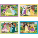 Clementoni Children's Puzzle 4 in 1 Super Color Disney Princess 12-16-20-20-24 pcs 1200-21746 8005125217465