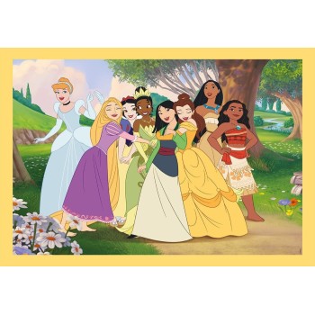 Clementoni Children's Puzzle 4 in 1 Super Color Disney Princess 12-16-20-20-24 pcs 1200-21746 8005125217465