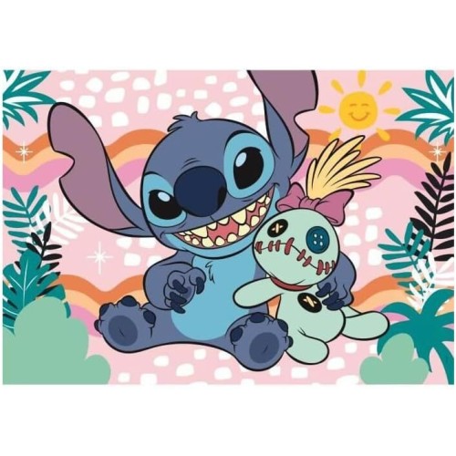 Clementoni Disney Stitch Maxi Childish Puzzle Measured With Frozen 2 30 pcs 1200-26331 8005125263318