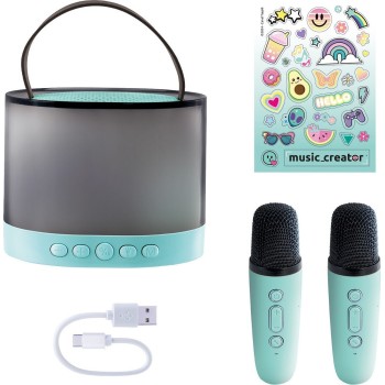As company Music Creator Mini Portable Karaoke set for 14+ Years 1863-42350 3555801423505