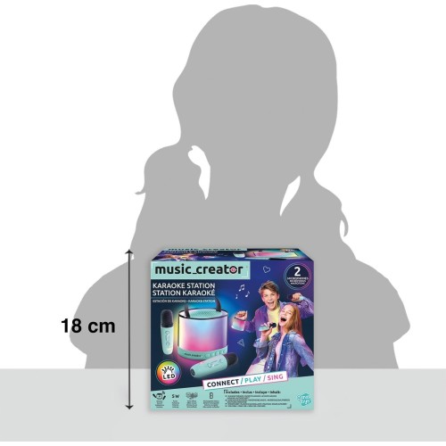 As company Music Creator Mini Portable Karaoke set for 14+ Years 1863-42350 3555801423505