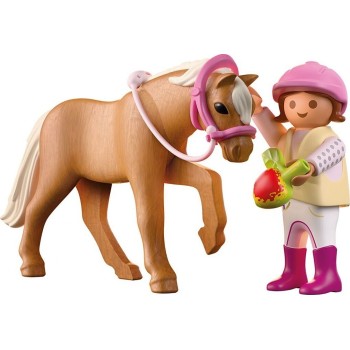 Playmobil Duo Pack Girl With Pony 71887 4008789718877