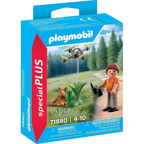 Playmobil Specialplus Διάσωση Ελαφιού Με Drone 71880 4008789718808