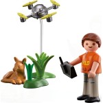 Playmobil Specialplus Fawn Rescue With Drone 71880 4008789718808