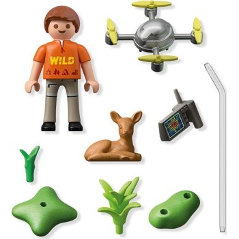 Playmobil Specialplus Διάσωση Ελαφιού Με Drone 71880 4008789718808