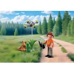 Playmobil Specialplus Fawn Rescue With Drone 71880 4008789718808