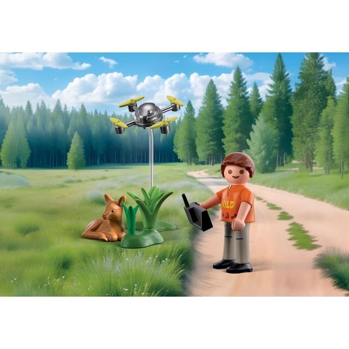 Playmobil Specialplus Διάσωση Ελαφιού Με Drone 71880 4008789718808