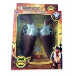 Toys-shop Choice Όπλο Διπλή Πιστολοθήκη Με 2 Cowboy Guns JG023802 6990416238026