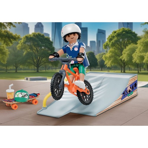 Playmobil My Life Skateboard With Ramp 71798 4008789717986
