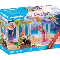 Playmobil Princess Magic Υποβρύχιος Θησαυρός Με Γοργόνες Και Δελφίνια 71861 4008789718617