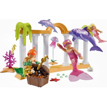 Playmobil Princess Magic Υποβρύχιος Θησαυρός Με Γοργόνες Και Δελφίνια 71861 4008789718617