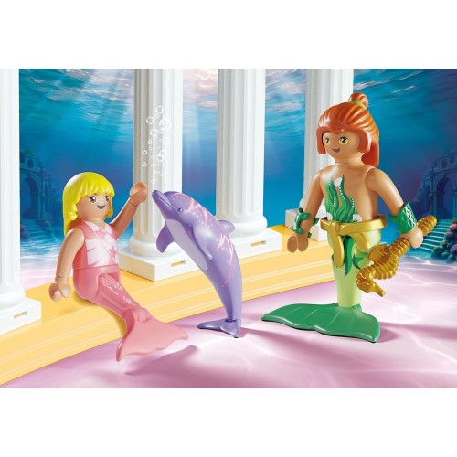 Playmobil Princess Magic Υποβρύχιος Θησαυρός Με Γοργόνες Και Δελφίνια 71861 4008789718617