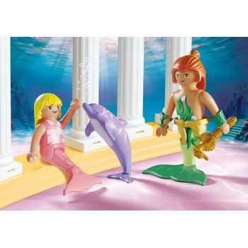 Playmobil Princess Magic Υποβρύχιος Θησαυρός Με Γοργόνες Και Δελφίνια 71861 4008789718617