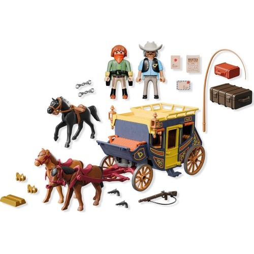 Playmobil History Wild West Stagecoach 71862 4008789718624