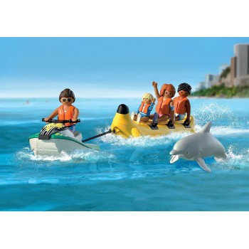 Playmobil My Life Διασκέδαση Με Θαλάσσια Μπανάνα 71905 4008789719058
