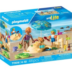 Playmobil My Life Μαμά Και Παιδάκι Στην Παραλία 71906 4008789719065