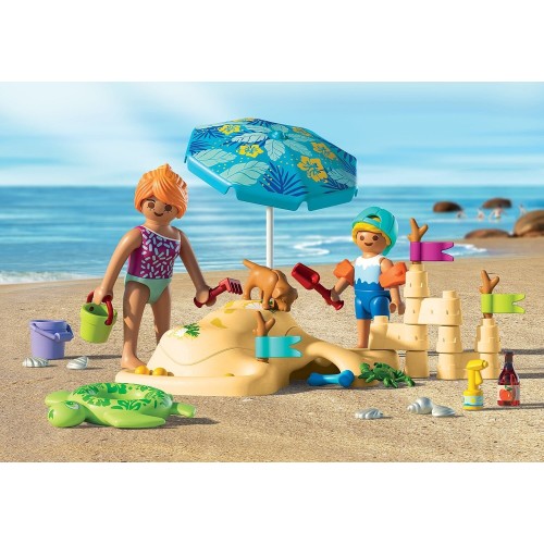 Playmobil My Life Μαμά Και Παιδάκι Στην Παραλία 71906 4008789719065