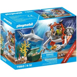 Playmobil Treasure Hunt With Submarine 71860 4008789718600