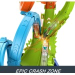 Mattel Hot Wheels Hw Πίστα Συγκρούσεων Με 4 Λουπ Όχημα Παιχνίδι HXR70 194735237166