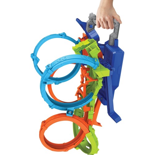 Mattel Hot Wheels Hw Πίστα Συγκρούσεων Με 4 Λουπ Όχημα Παιχνίδι HXR70 194735237166
