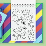 tiger tribe Activity SET - Coloring SET Color Garden Friends 20202 9341736101229