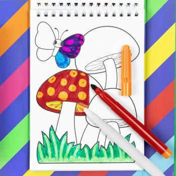 tiger tribe Σετ Δραστηριοτήτων – Colouring Set Colour  Garden Friends 20202 9341736101229
