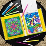tiger tribe Σετ Δραστηριοτήτων – Colour By Numbers The Tropics 20204 9341736100222