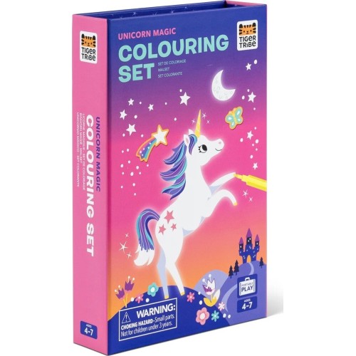 tiger tribe Σετ Δραστηριοτήτων – Colouring Set Unicorn Magic 20208 9341736007927