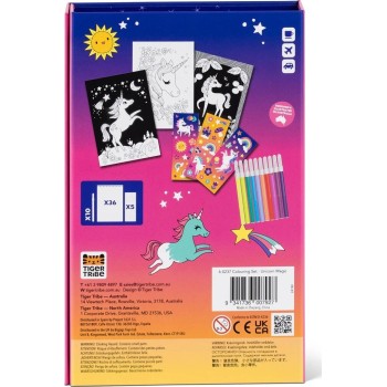 tiger tribe Activities SET - Coloring SET Unicorn Magic 20208 9341736007927
