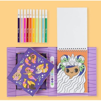 tiger tribe Activity SET - Color by Numbers AND Friends 20203 9341736100987