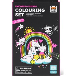 tiger tribe Σετ Δραστηριοτήτων –  Colouring Set Unicorn And Friends 20210 9341736007484