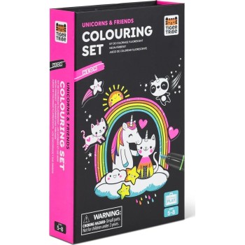 tiger tribe Activity SET - Coloring SET Unicorn AND Friends 20210 9341736007484