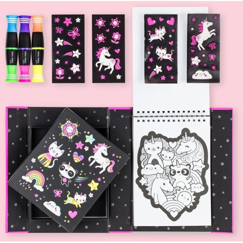 tiger tribe Activity SET - Coloring SET Unicorn AND Friends 20210 9341736007484