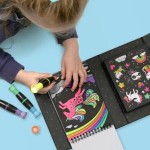 tiger tribe Activity SET - Coloring SET Unicorn AND Friends 20210 9341736007484