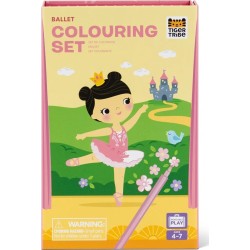 tiger tribe Activity SET - Coloring SET Ballet 20201 9341736004636
