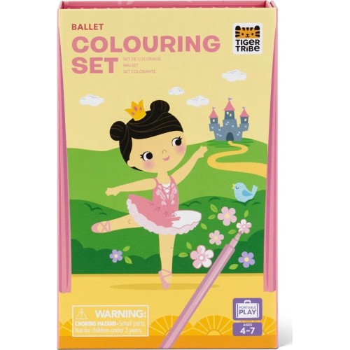 tiger tribe Σετ Δραστηριοτήτων – Colouring Set Ballet 20201 9341736004636